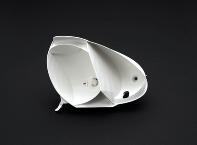 Front lamp reflector